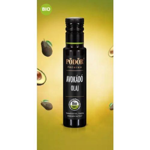 Bio avokádó olaj - hidegen sajtolt