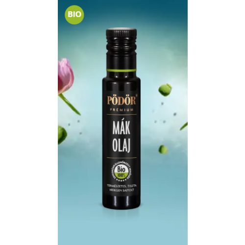 Bio mákolaj - hidegen sajtolt