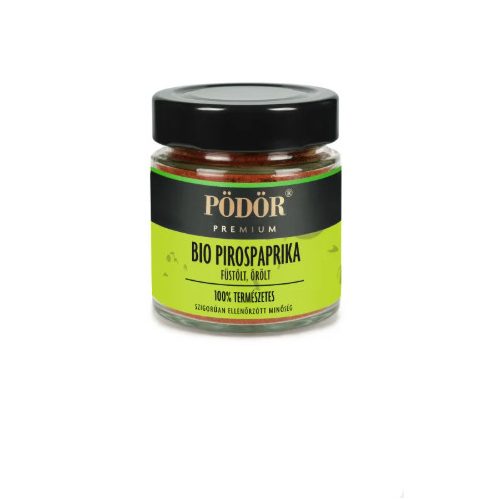 Bio pirospaprika - füstölt, őrölt 80 g