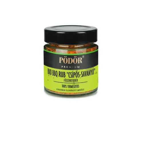 Bio BBQ Rub "csípős-savanyú" - fűszerkeverék 100 g