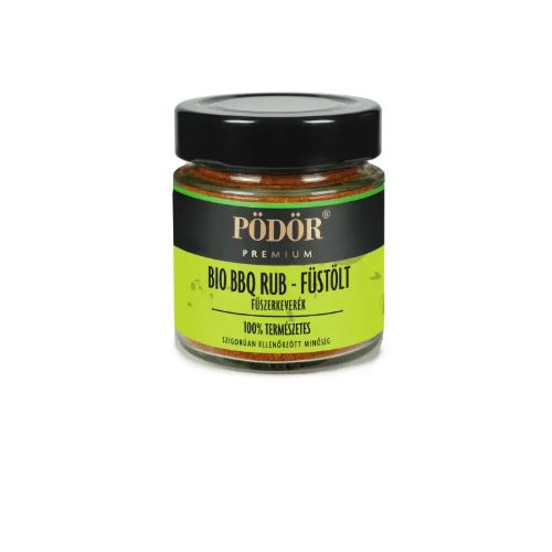Bio BBQ Rub - füstölt - fűszerkeverék  100 g