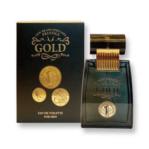 New Brand Gold Men 100ml EDT férfi illat